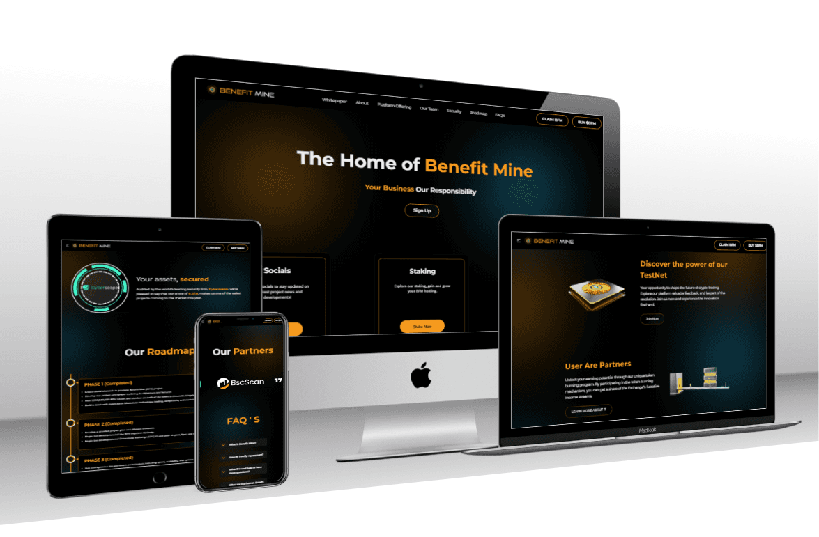 Benefit Mine | AI-Enhanced Cryptocurrency Transaction Platform